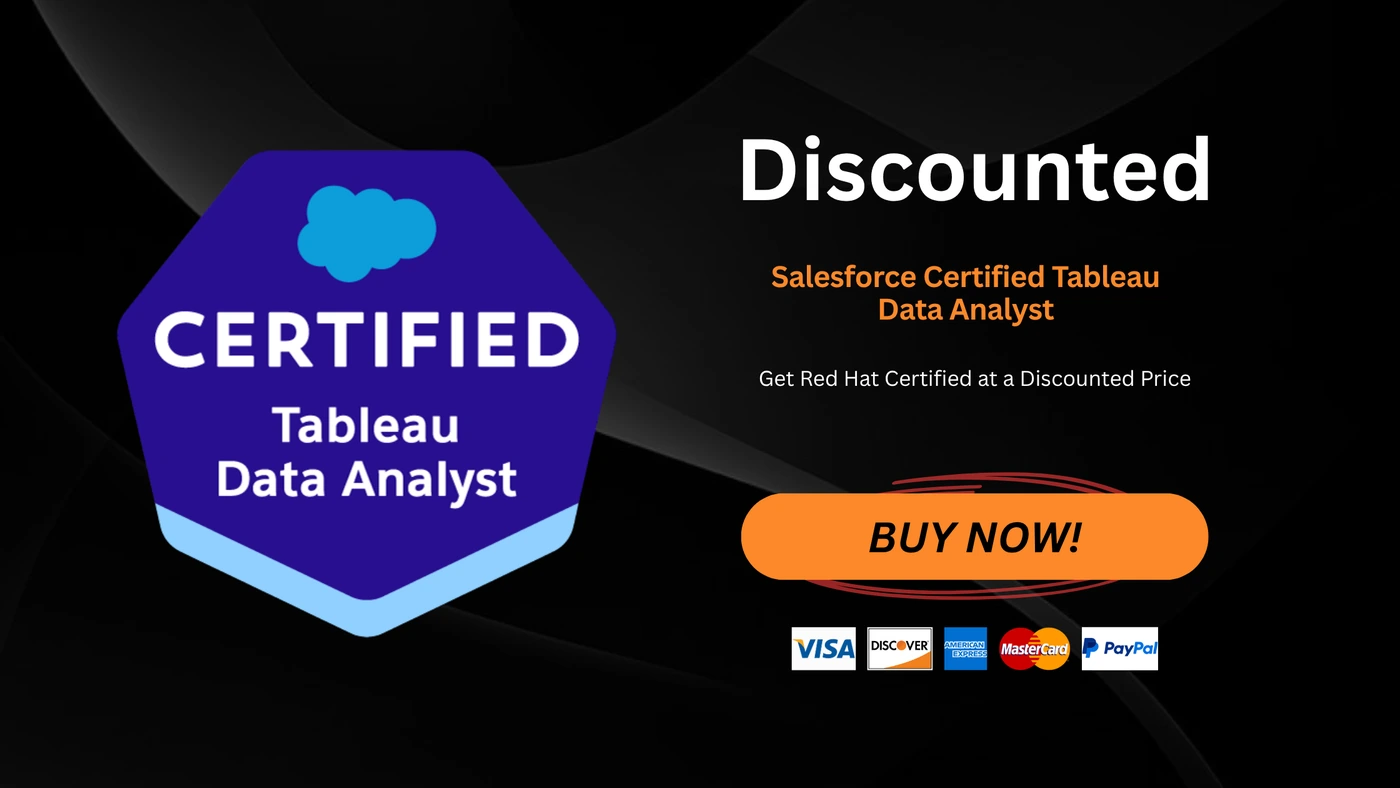 Salesforce Certified Tableau Data Analyst