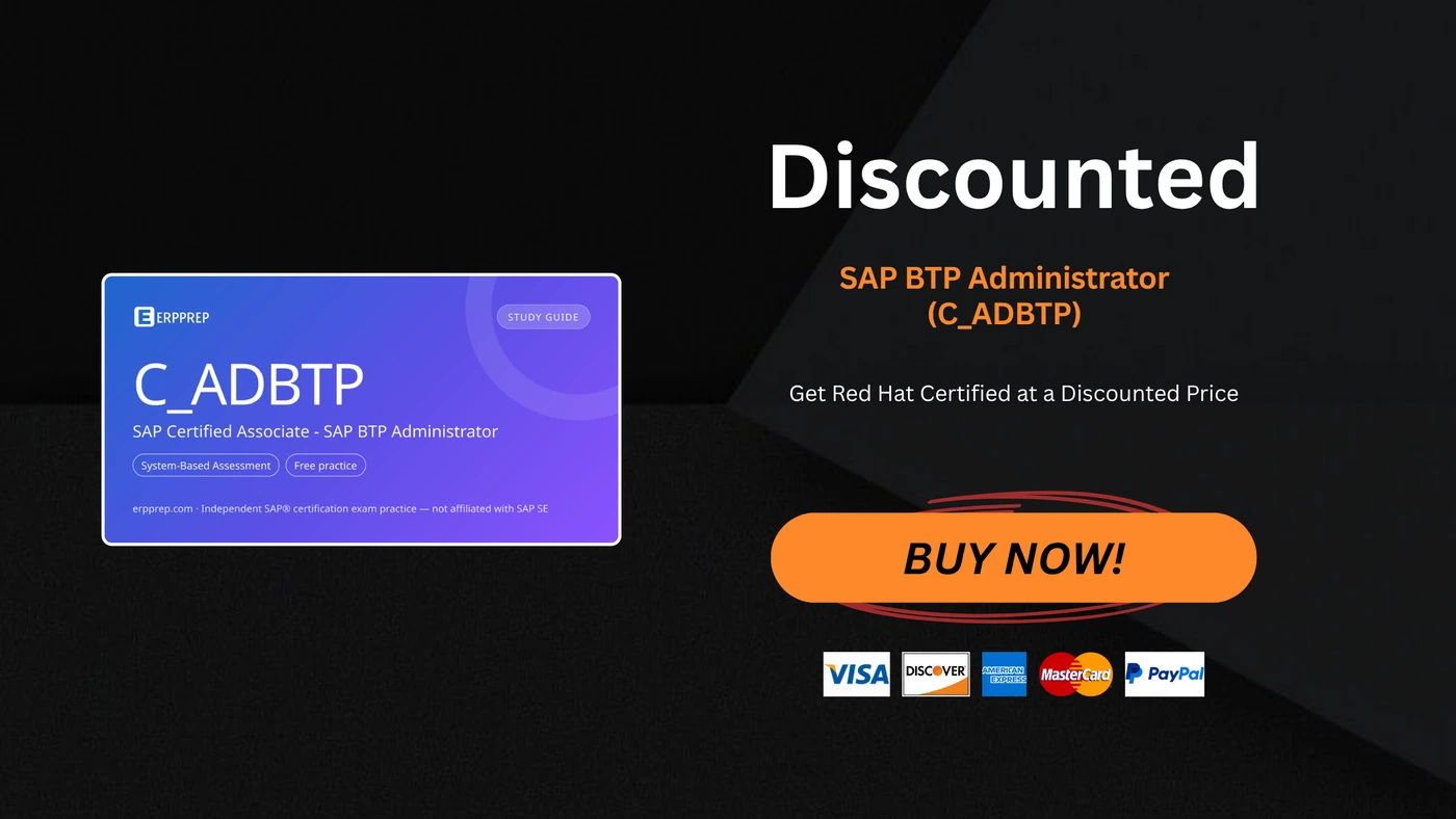 SAP BTP Administrator (C_ADBTP)