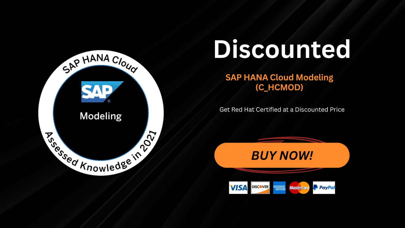 SAP HANA Cloud Modeling (C_HCMOD)
