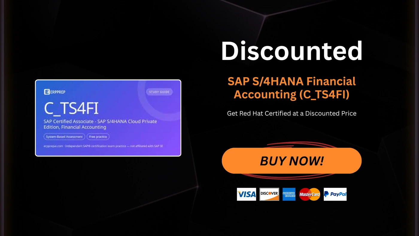 SAP S/4HANA Financial Accounting (C_TS4FI)