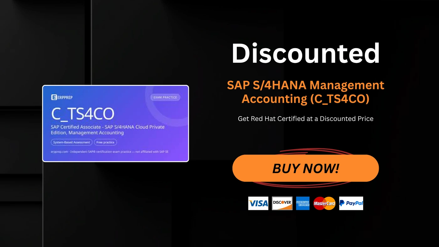 SAP S/4HANA Management Accounting (C_TS4CO)
