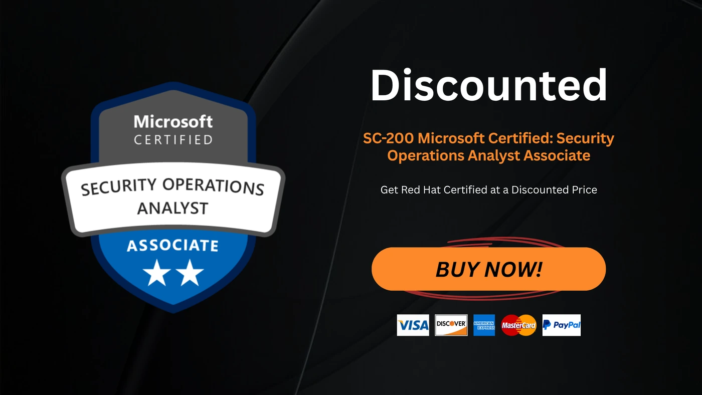 SC-200 Microsoft Certified: Security Operations Analyst Associate