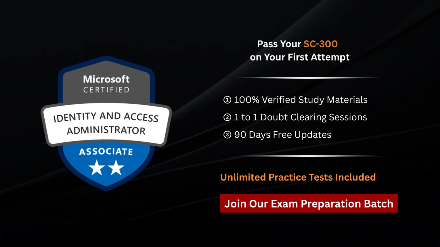 SC-300 Microsoft Certified: Identity and Access Administrator Associate