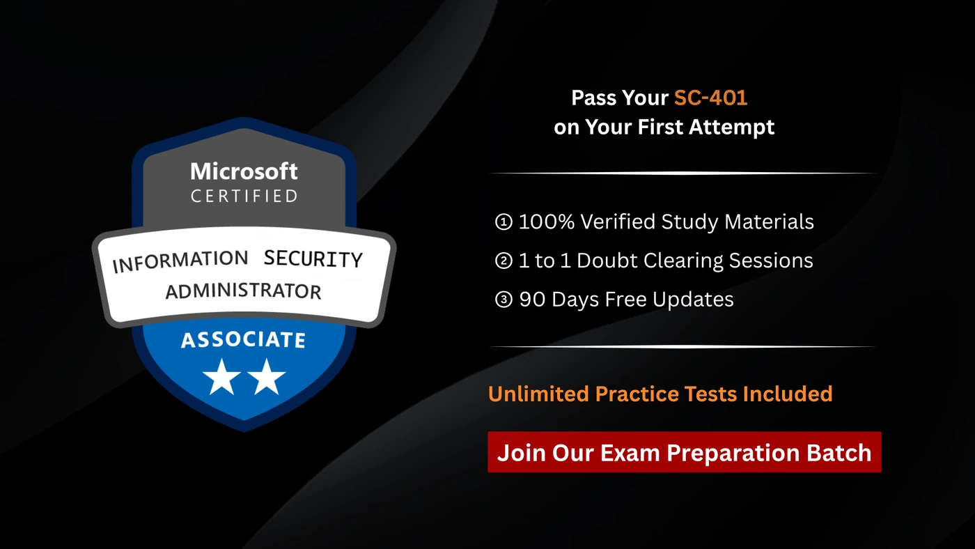 SC-401 Microsoft Certified: Information Security Administrator Associate