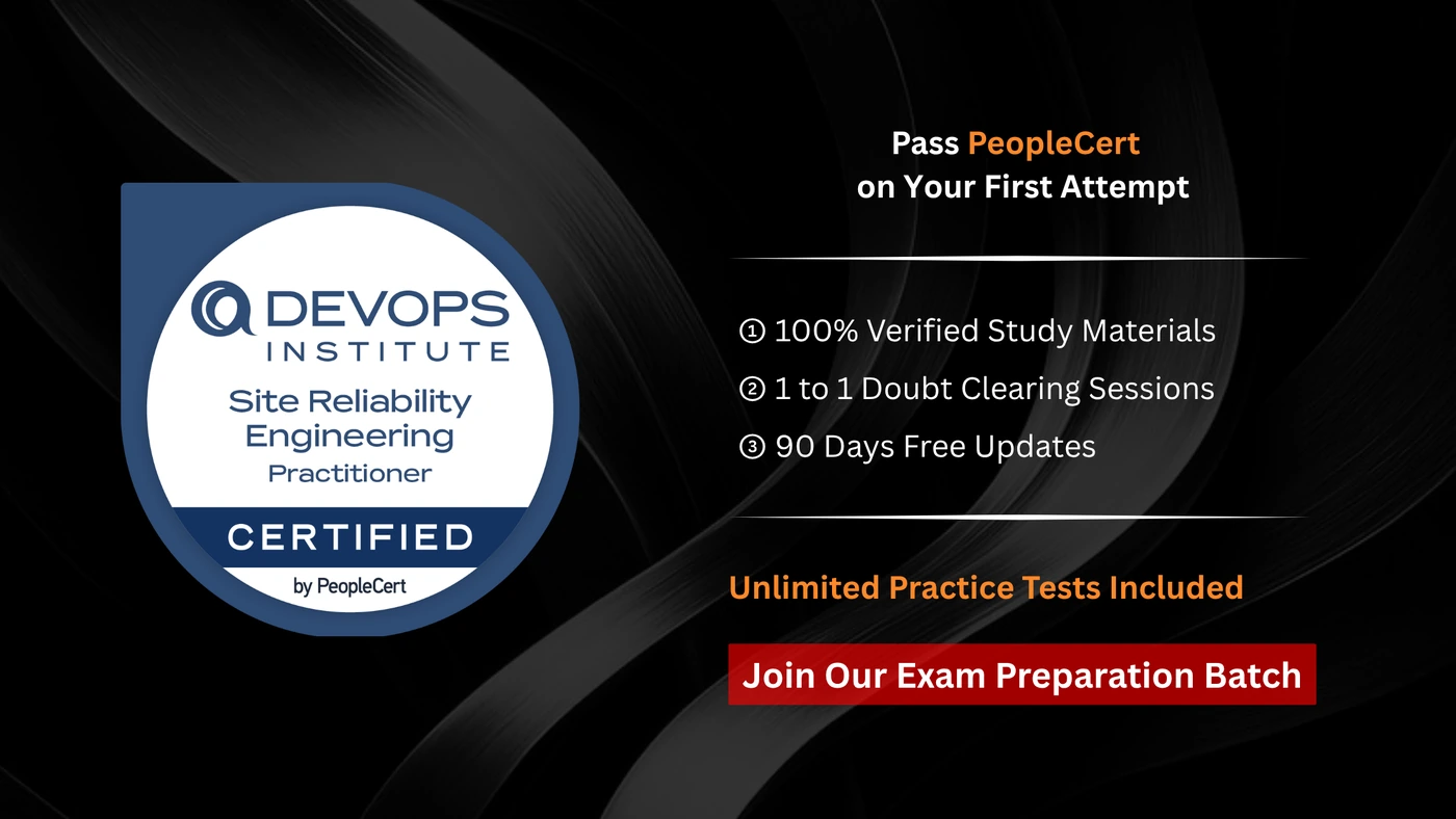 Site Reliability Engineering (SRE) Practitioner