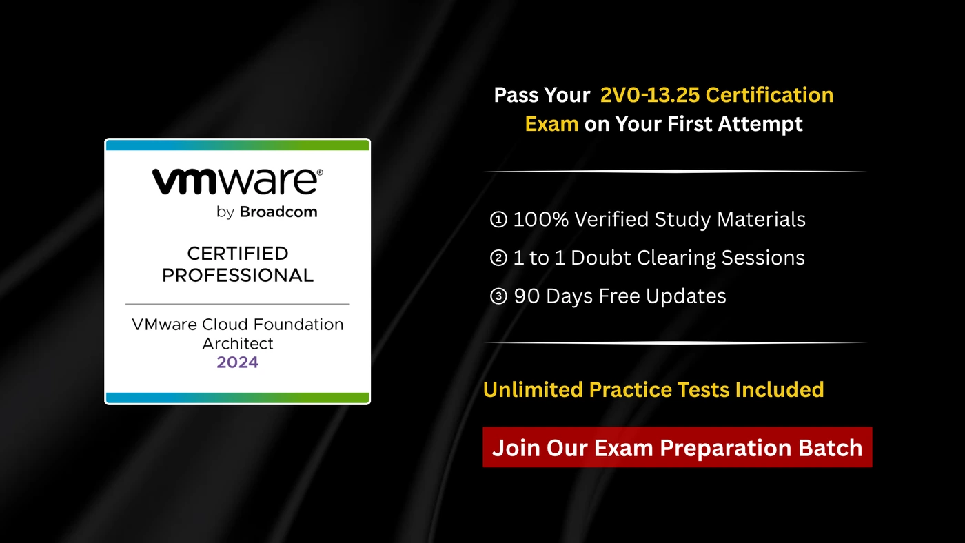 VCP-VCF Architect (2V0-13.25)