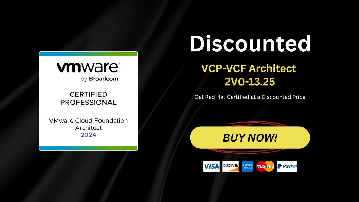 VCP-VCF Architect (2V0-13.25)