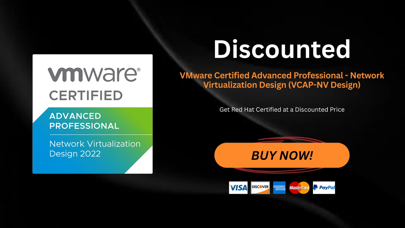 VMware Certified Advanced Professional - Network Virtualization Design (VCAP-NV Design)