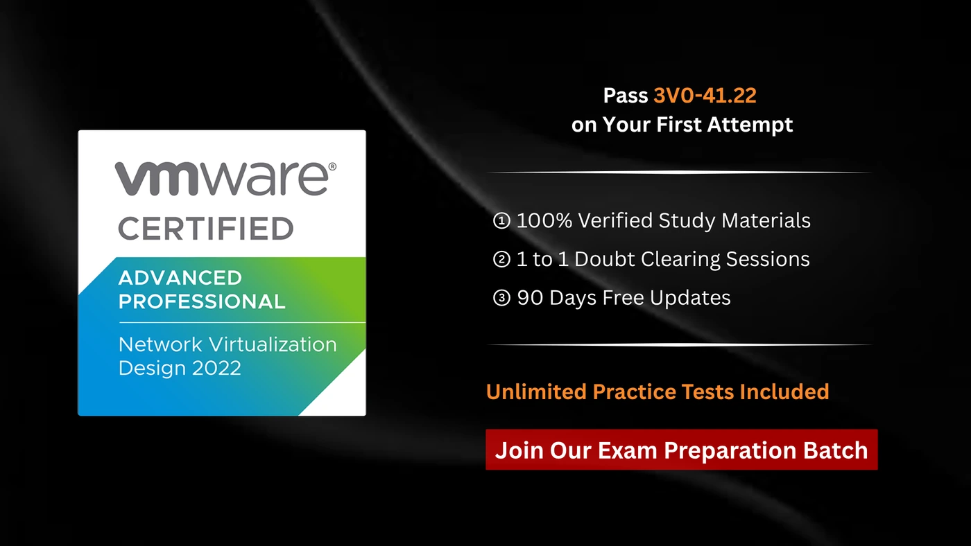 VMware Certified Advanced Professional - Network Virtualization Design (VCAP-NV Design)