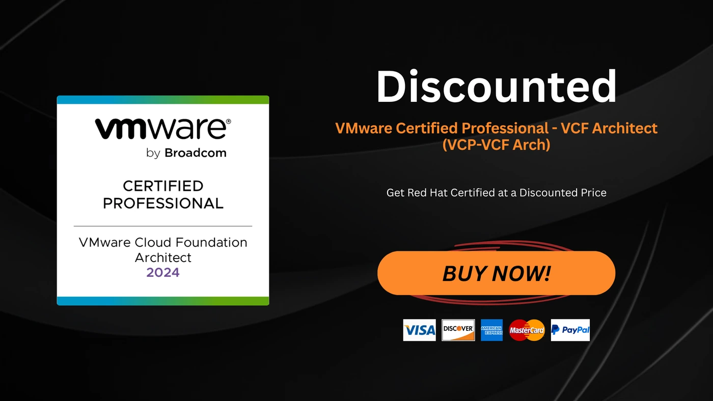 VMware Certified Professional - VCF Architect (VCP-VCF Arch)