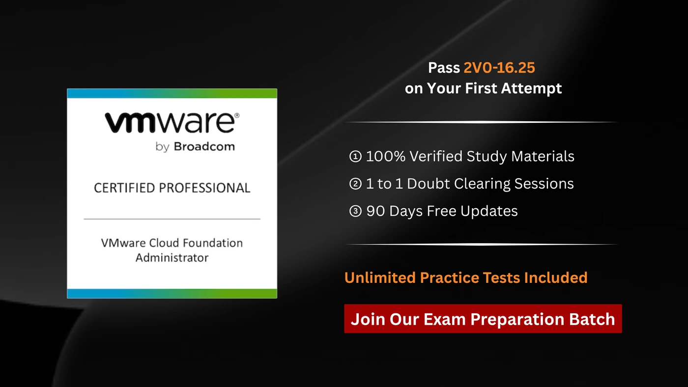 VMware Certified Professional - VCF Administrator (VCP-VCF Admin)