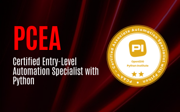 PCEA - Certified Entry-Level Automation Specialist with Python