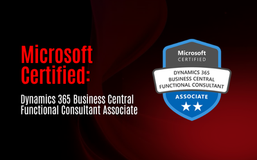 Microsoft Certified: Dynamics 365 Business Central Functional Consultant Associate