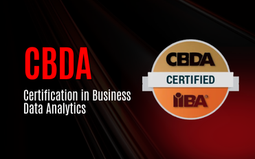 Certification in Business Data Analytics (CBDA)