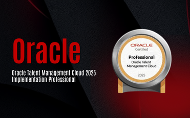 Oracle Talent Management Cloud 2025 Implementation Professional
