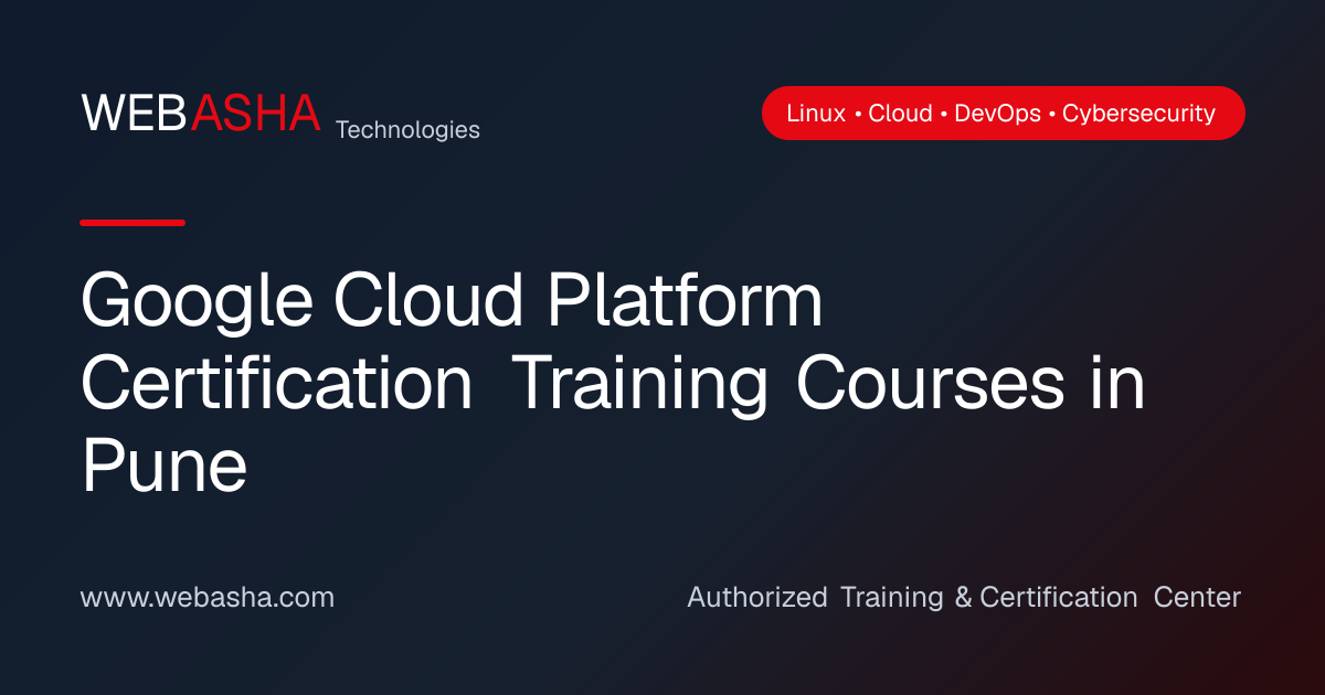 Google Cloud Platform Certification Training Courses in Pune