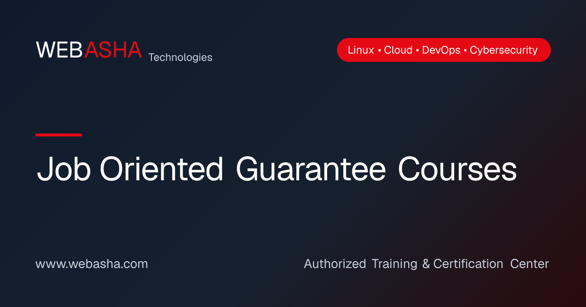 Job Oriented Guarantee Courses