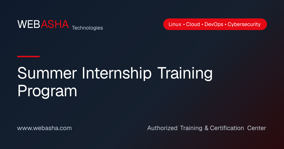 Summer Internship Training Program