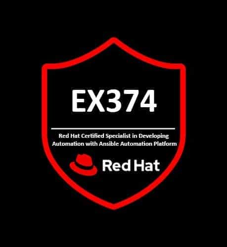 EX374 Red Hat Certified Specialist in Developing Automation with Ansible Automation Platform